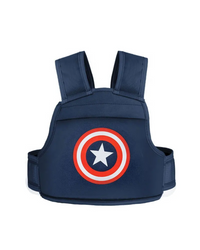 Kids Safety Belt for Two Wheeler with Reflective Strips, Portable Seat Belt