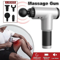 Rechargeable Massager Massage Gun for Muscles - Warranty Included