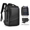 1pc Huabups Expandable Travel Backpack with USB Charging Port, 39.62 Cm