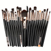 20pcs Premium Makeup Brush Set - Professional Eye, Foundation, Powder