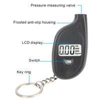 Mini Car Tire Tyre Wheel Air Pressure Gauge Tester Digital Mini Portable LCD