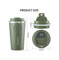 500ml Thermos Bottle Smart Cup Flask Vaccum and Bottle Digital with