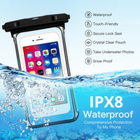 Waterproof Sealed Transparent Bag with Underwater Pouch Phone Case