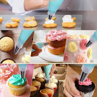 52 Pcs Icing Nozzle Piping Tips Set Cake Frosting Decorating Nozzles Sugar