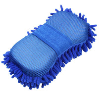 Microfiber Car Washing Sponge Towel Cloth Cleaning Coral Velvet Super
