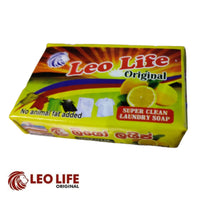 Leo Life Pack of 5 Natural Laundry Soap 90g Soap for Cleaning Cloth Laundry Soap