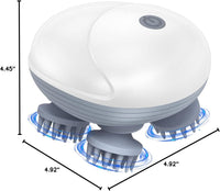 Automatic Electric Massager, 24 Kneading Nodes, Waterproof Deep Tissue