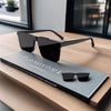 Men's Premium Geometric Square Fashion Glasses - High-Definition Lens for