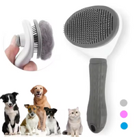 Pet Dog Hair Brush Cat Comb Grooming and Care Cat Brush Stainless Steel Comb