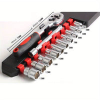 12pcs Set of Bicycle Repair Tools for Motorcycles, Cars, and Boats