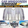 Uv Protection Shield Universal Front Rear Car Window Sunshade Sun Shade