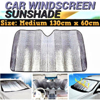 Uv Protection Shield Universal Front Rear Car Window Sunshade Sun Shade