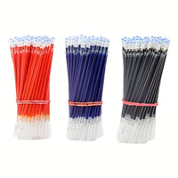 3 Pens + 20 Refills Gel Pen Set School Supplies Black Blue Red Ink Color