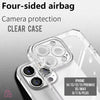 Full Covered Camera Lens Protection Four-Sided Airbag Transparent Clear Case