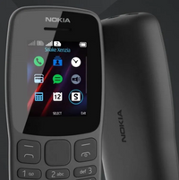 Nokia 105 Dual Sim 4th Edition Feature Push Button Phone 1.77 Display