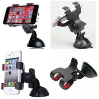 Adjustable Car Mirror Mount Mobile Phone Holder Stand Universal Navigation