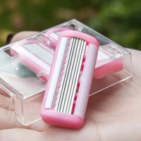 Women's Bikini Hair Removal Kit - 6-Layer 4Stainless Steel Blades