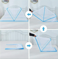 Baby Mosquito Net Infant Portable Folding Crib Bed with Mosquito Net