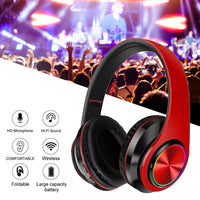 B39 Wireless Headset Bluetooth 5.0 Colorful LED Bass Stereo Wireless