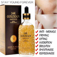24k Gol-dzan Ampoule Serum Face Lifting Pure Gol-d Moisture Gol-d Serum