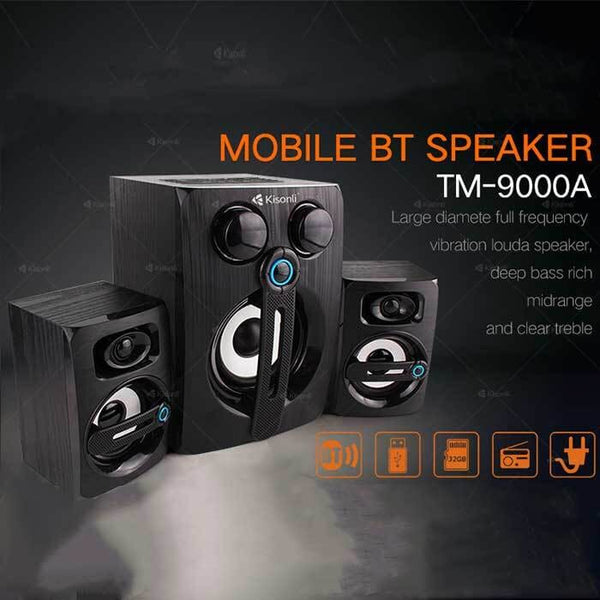 Ultra Loud Subwoofer Kisonli Tm-9000a BT Music Box Bluetooth Speaker Micro