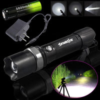 Swat Rechargeable Multifunction Flashlight, Torch