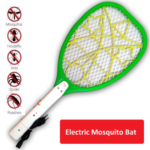 Gecko Dual-Use Electric Mosquito Racket Standing Fly Insect Swatter