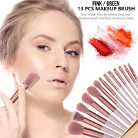 Makeup Brush Holder/Makeup Brush Cleaning Machine/13 Pcs Makeup Brushes Set