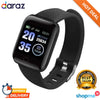 116 Plus Smart Watch Heart Rate Monitor Multi Sport Mode Fitness Smart Band