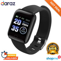 116 Plus Smart Watch Heart Rate Monitor Multi Sport Mode Fitness Smart Band