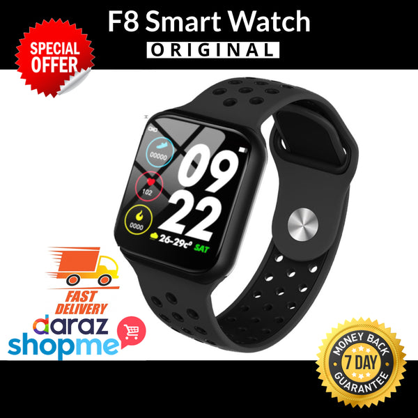 F8 Smart Watch - Fitness Tracker for Android IOS
