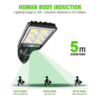 Solar Light COB Large Outdoor Solar Waterproof Street Light Garden Infrared