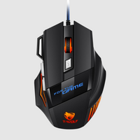 T-wolf V1 RGB 7 Color LED 1200dpi Gaming Mouse / X1 / M66 / Zornwee / Gm02