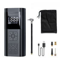 Portable Tire Inflator 150psi | Digital Display, LED Lighting, Triple Speed