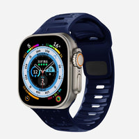 Strap for Apple Watch Band 49mm 44mm 45mm 41mm 40mm 42mm 38mm Soft Silicone