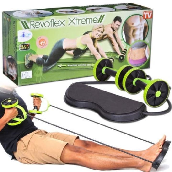 Workout Machine Home Total-Body Fitness Gym Revoflex Xtreme Abs Trainer