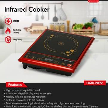 Multifunction Infrared Cooker Electric Hot Plate Cooker Stove Olsenmark