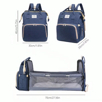 2 in 1 Baby Bag Organizer Diaper Bag Mommy Mummy Maternity Backpack