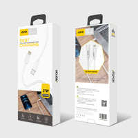 Aspor A108 100w USB Type C Cable to USB C 7a Fast Charging Charger Wire Cord