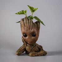 Baby Groot Flowerpot Action Figure from Guardians of the Galaxy - Plant and