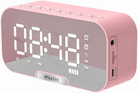 G10/q5 All in 1 Portable Bluetooth Alarm Clock FM Radio Speaker/ Bass Stereo
