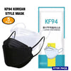 Kf94 5 Piece Reusable Disposable Face Mask Respirator Bfe>95% Filtration