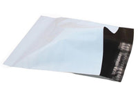 White Shipping Bag Recycled Poly Mailer Flyers Upto 500 Bags [11cm X 17cm +