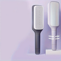 Rotatable Self Cleaning Hair Brush Massage Air Cushion Comb Magic