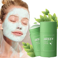 Natural Green Tea Mask Stick Deep Cleansing Oil Control Anti Acne