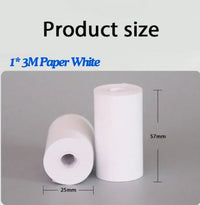 Portable Thermal Printer Mini Wirelessly Photo Label Memo Wrong Question