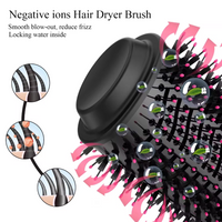 One Step Multifunctional Hot Air Comb Straight Dryer Portable Curler