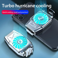 Mini Cooling Fans for Mobile Phone Silent Cooler Cell Phone Gaming Radiator