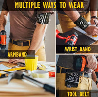 The Ultimate DIY Tool: Magnetic Wristband for Holding Screws, Nails