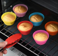 1 Pcs/4 Pcs Et Colored Silicone Small Cake Mold Circular Silicone Cake Mold